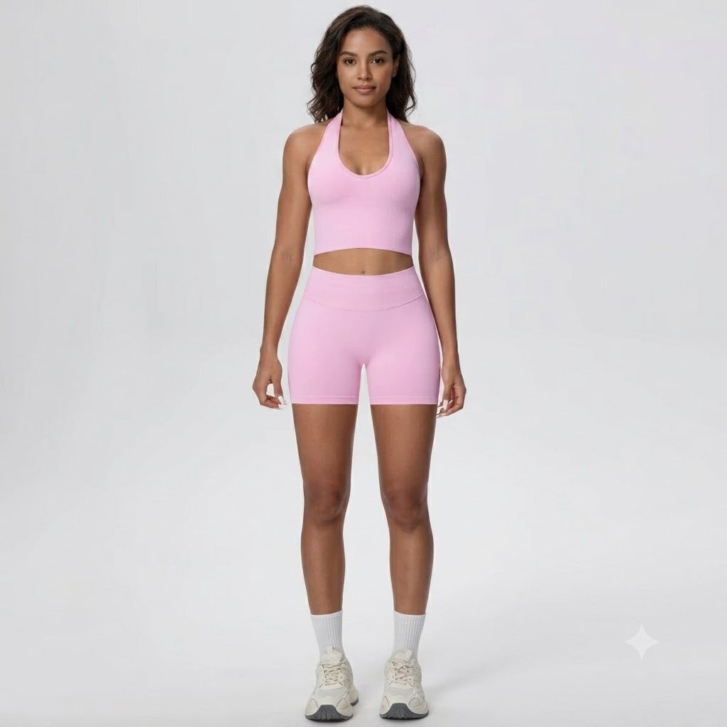 Conjunto Fitness com Top Halter