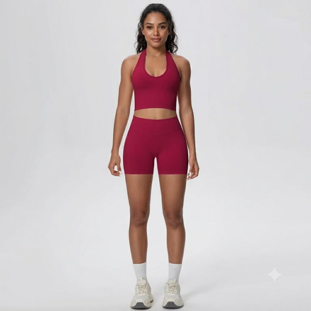 Conjunto Fitness com Top Halter