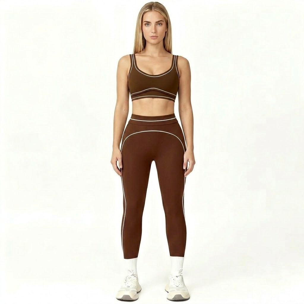 Top y leggings Yoga Contorno
