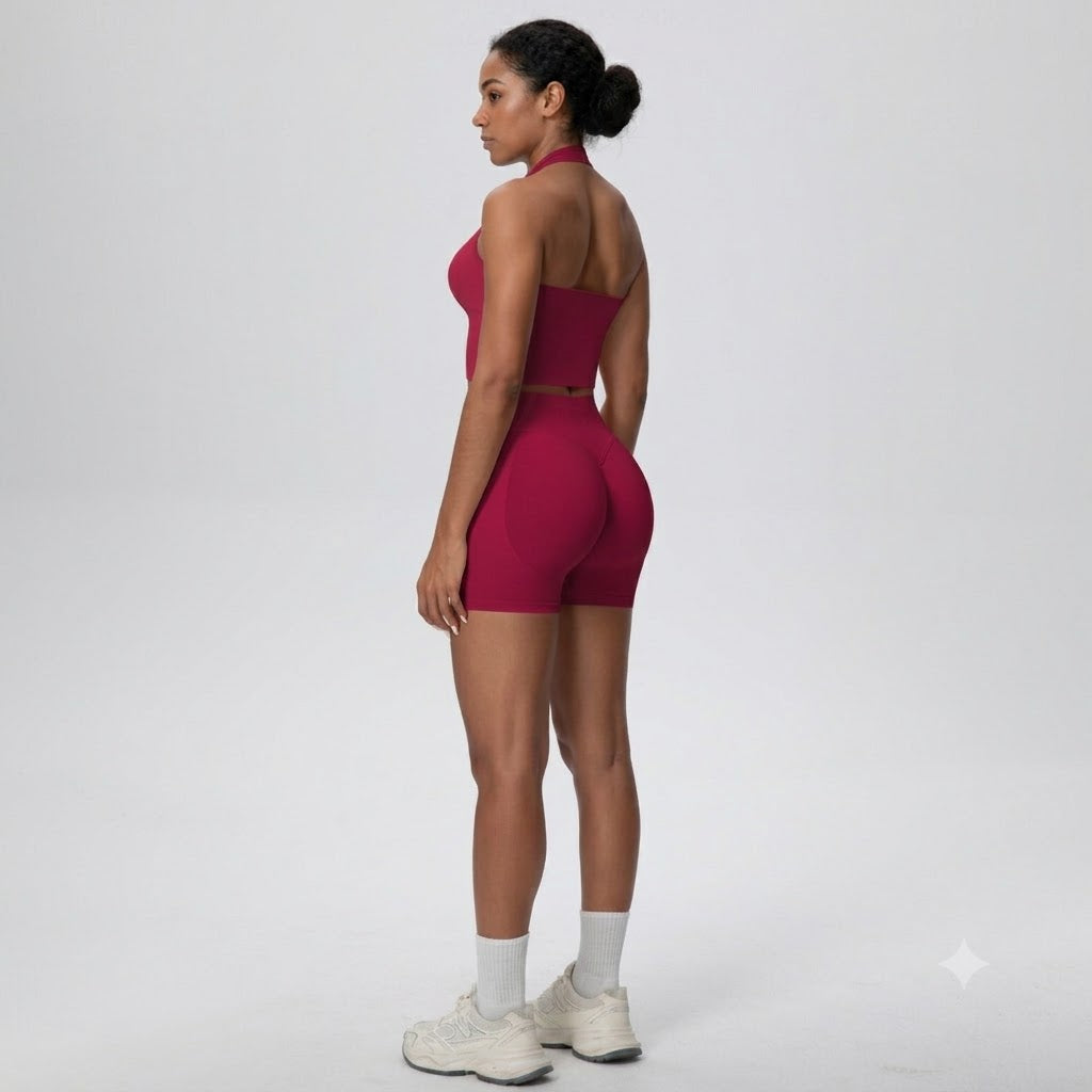 Conjunto Fitness com Top Halter