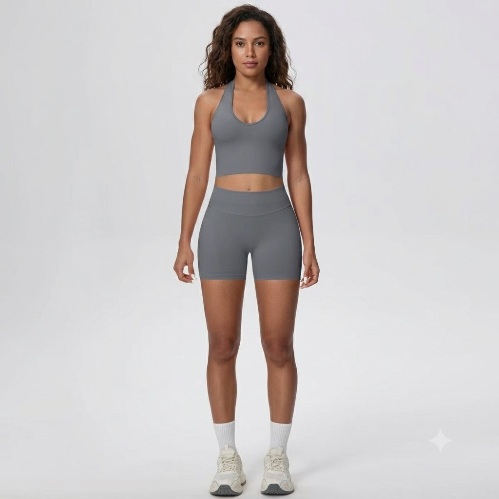 Conjunto Fitness com Top Halter
