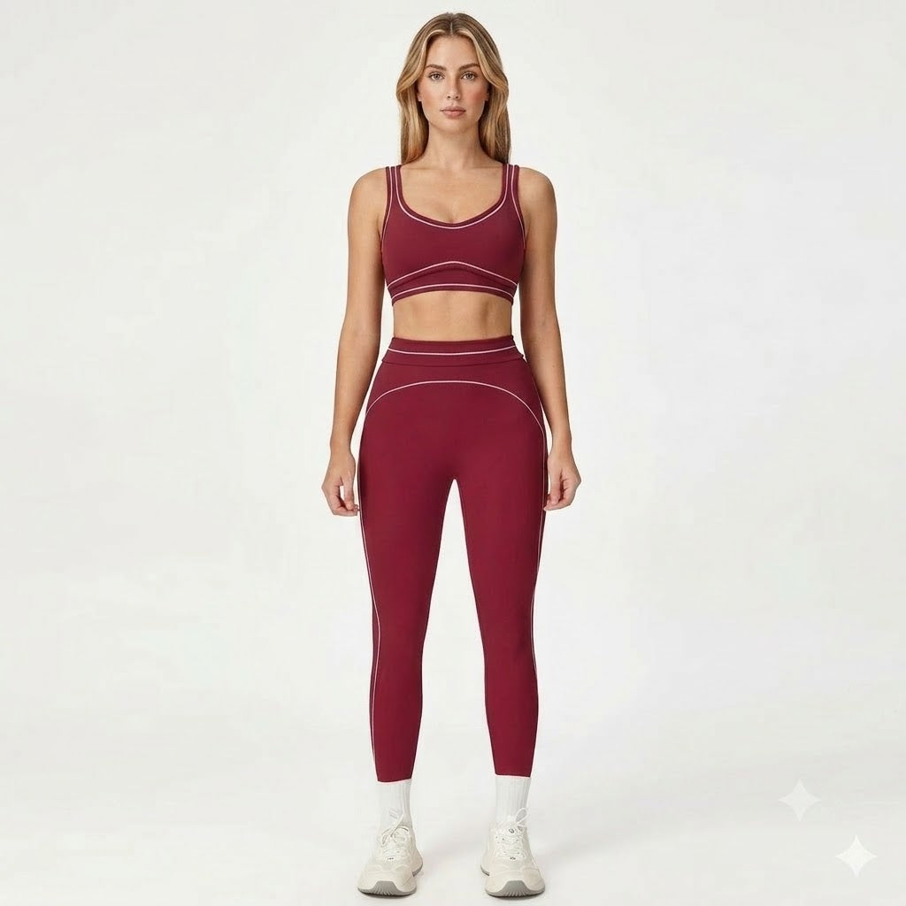 Top y leggings Yoga Contorno