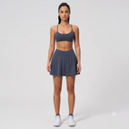Halter Top & Wide-Leg Trousers