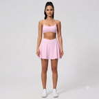 Halter Top & Wide-Leg Trousers