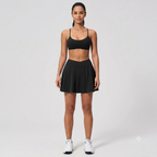 Halter Top & Wide-Leg Trousers