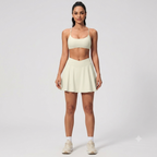 Halter Top & Wide-Leg Trousers