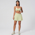 Halter Top & Wide-Leg Trousers