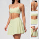 Halter Top & Wide-Leg Trousers
