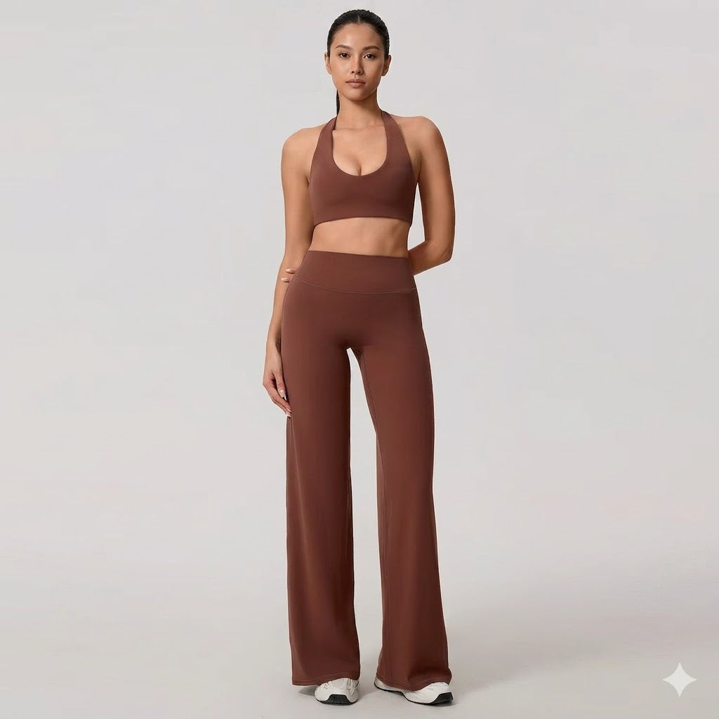 Halter & Calças Wide Leg